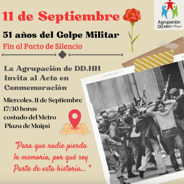 conmemoracion derechos humanos maipu