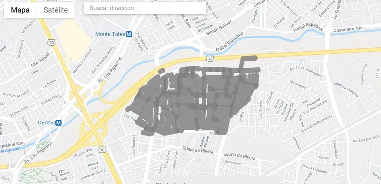Vecinos de Barrio Las Rosas reportan corte de energía