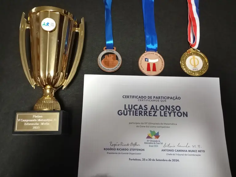 Distinciones de Lucas Gutiérrez