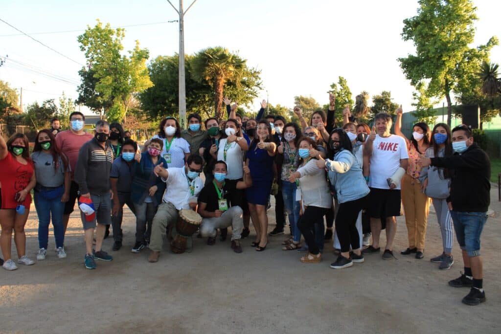Viviana Delgado: La dirigente social y activista medioambiental lanzó su candidatura a alcaldesa de Maipú en su barrio
