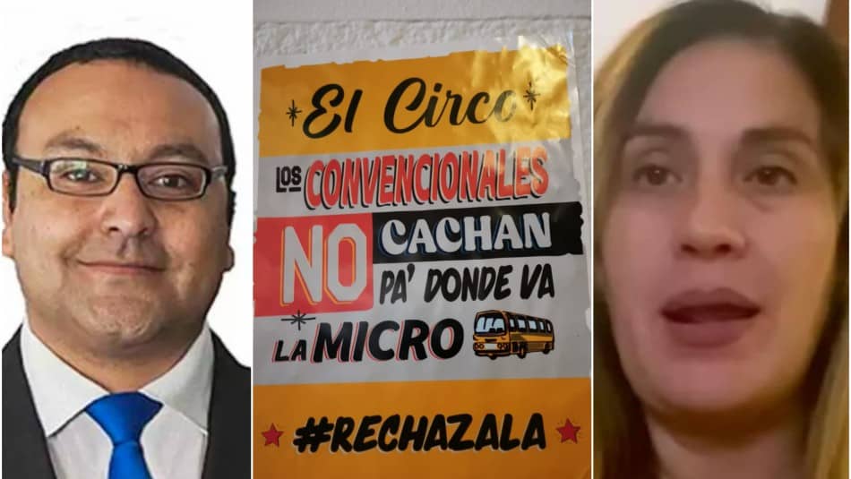 afiches contra la convención