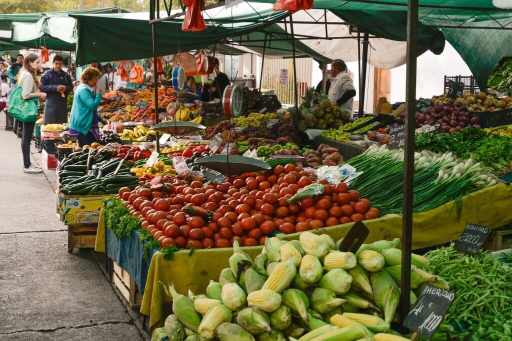 Balacera en Feria de Maipú. Imagen referencial
