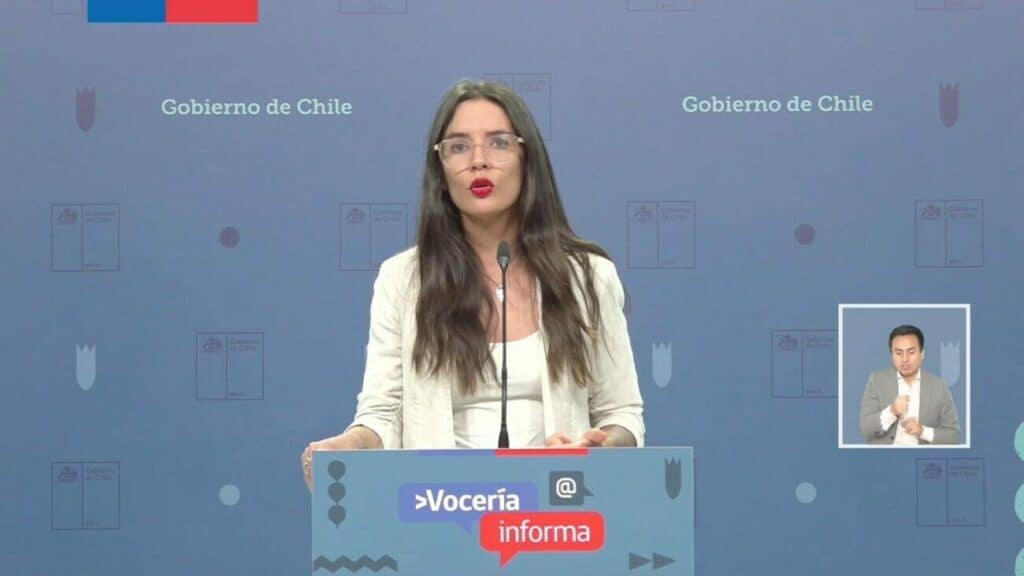 Ministra Vallejo vocería