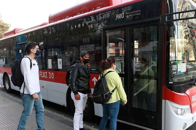 pasaje transporte público