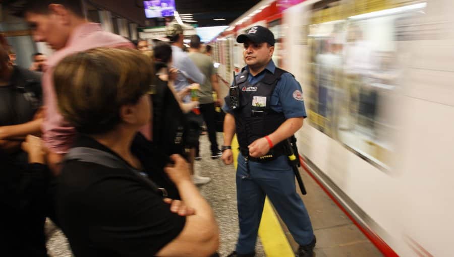 seguridad metro