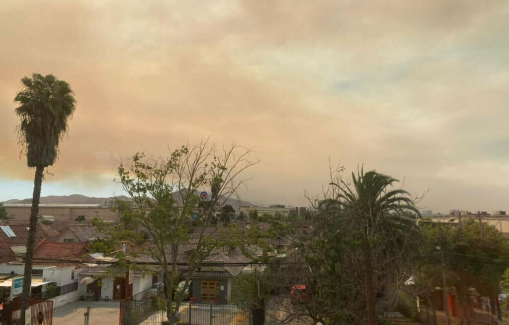 incendio forestal curacavi fotos maipu