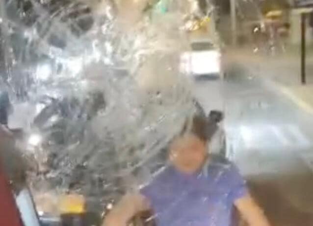 colectivero violento