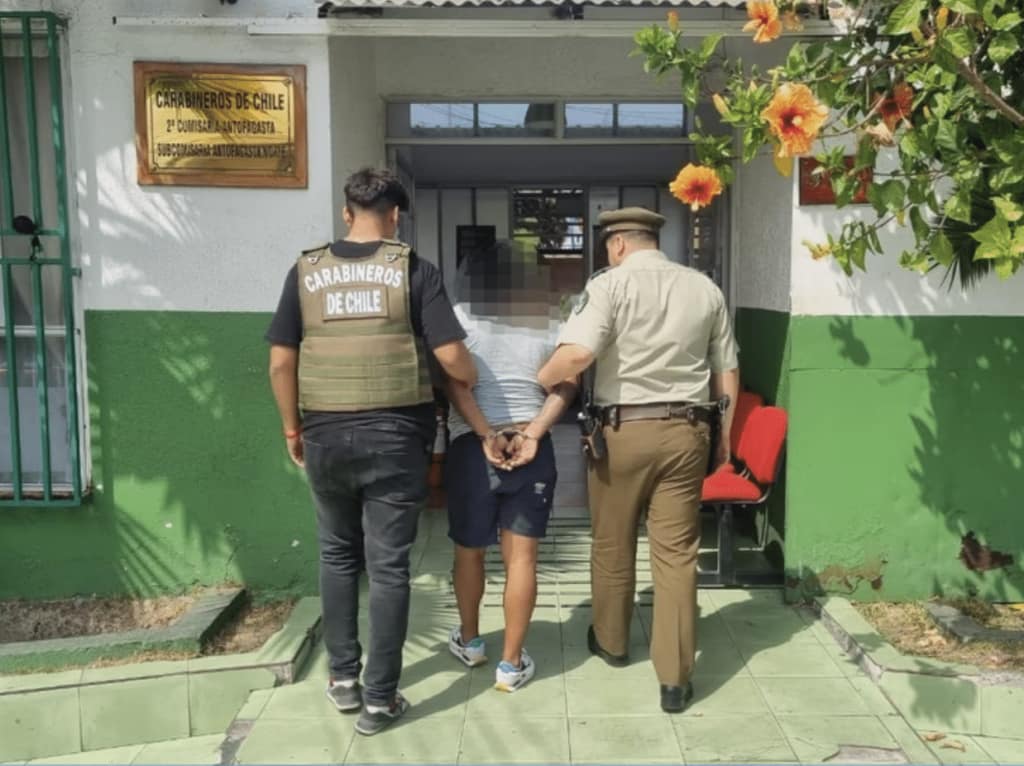 Detienen en Antofagasta a líder de «Los Porotos»: Conducía un vehículo con encargo por robo en Maipú