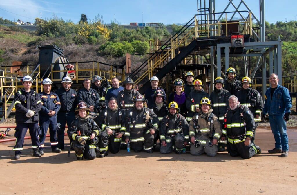 Bomberos de Maipú en Concón
