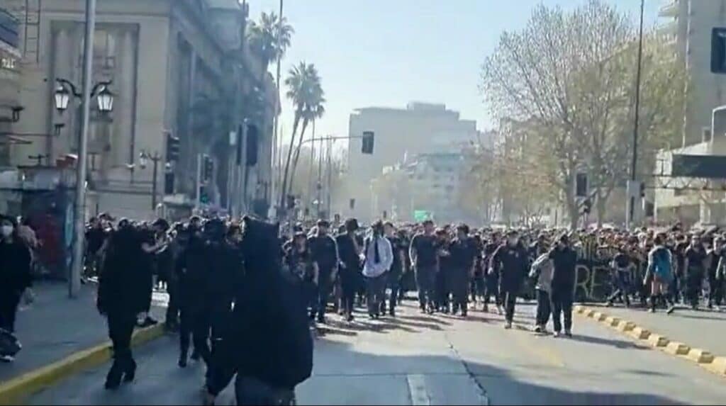 marcha estudiantil