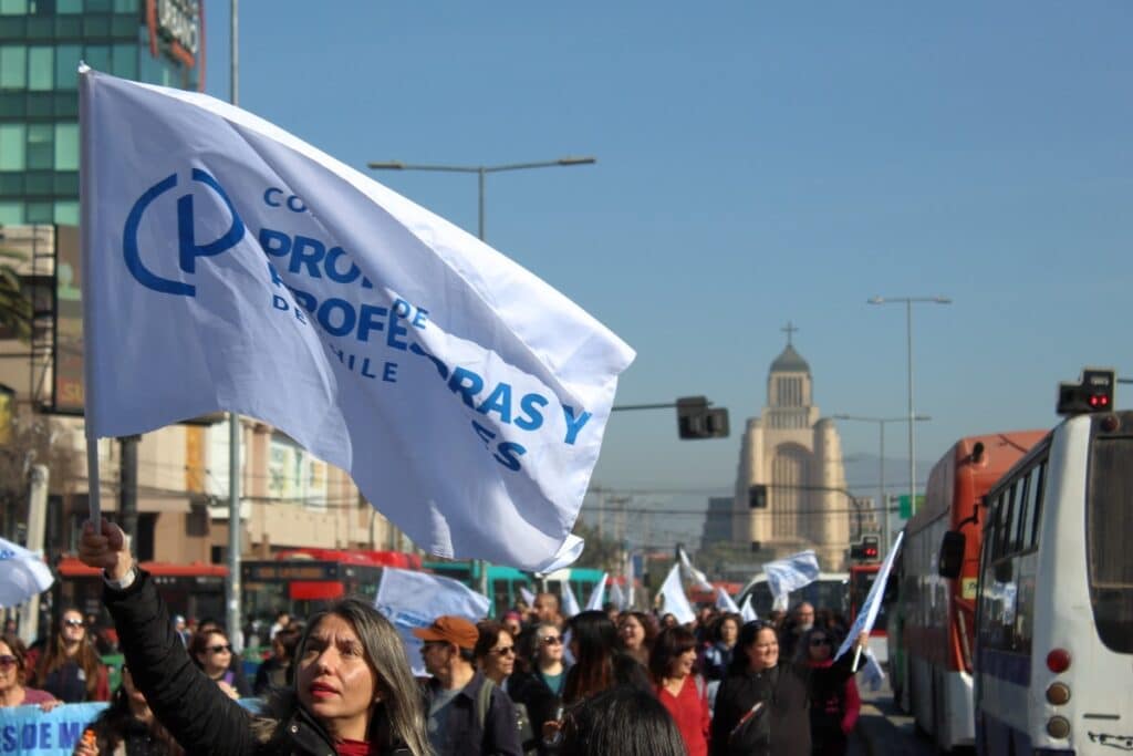 Profesores de Maipú movilizados