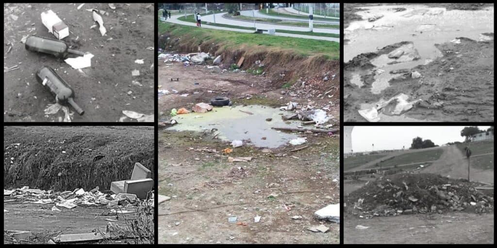 Castigados por mateos: abandono y basura en Barrio Las Rosas de Maipú