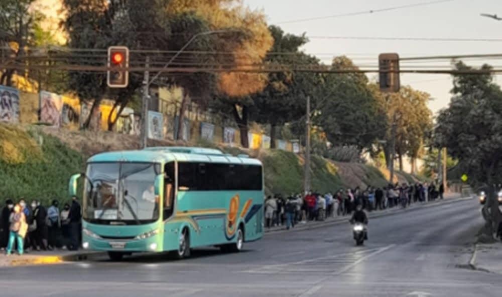 aglomeraciones vacunación maipú