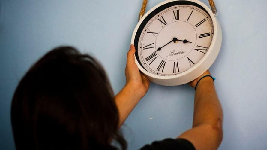 cambio de hora