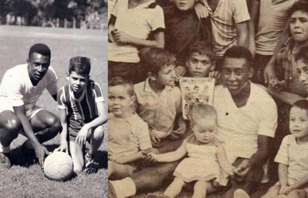 Pelé estuvo en Maipú