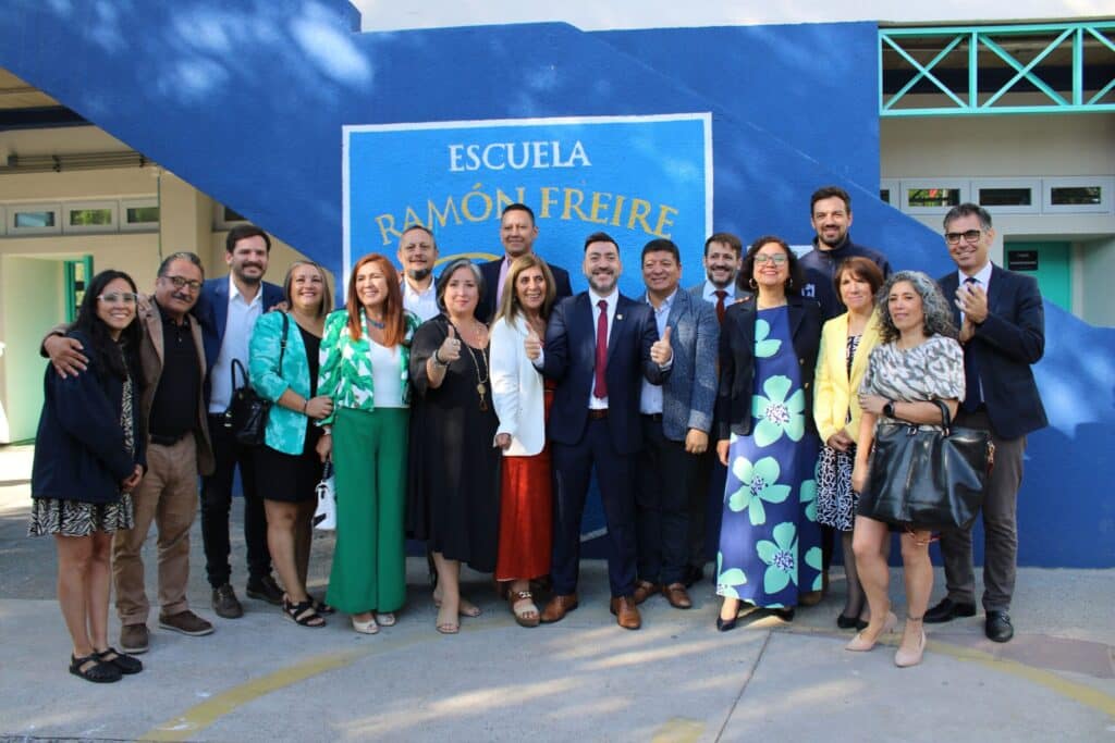 Año escolar inicia en Escuela Ramón Freire, Maipú.