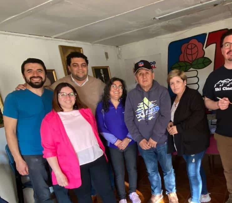 La nueva directiva del PPD Maipú