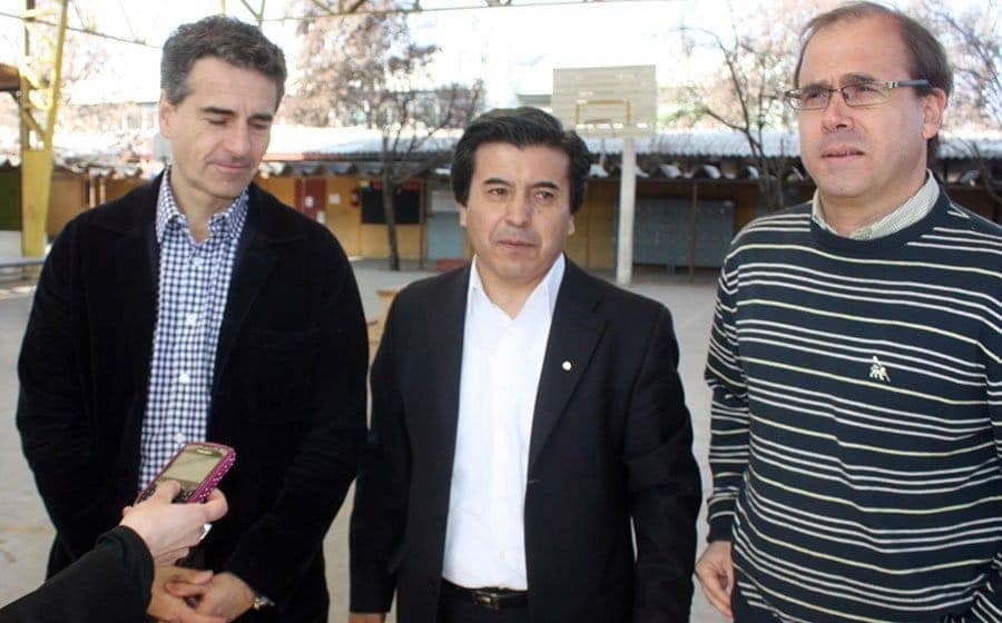 Visita de Andrés Velasco a Maipú no congregó a más de 20 personas