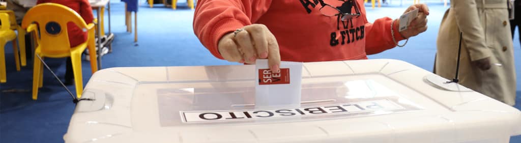 Servel ratifica plebiscito para el día 25 de octubre: Se realizará en horario extendido