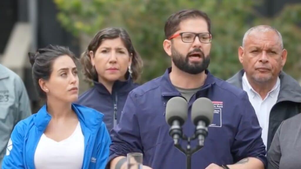 boric anuncios incendios