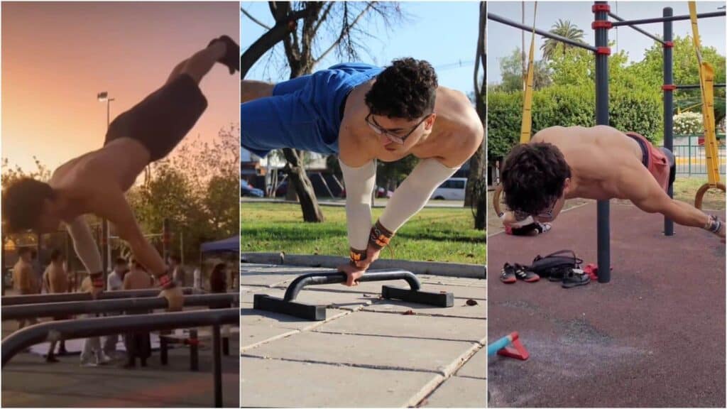 calistenia competencia a beneficio