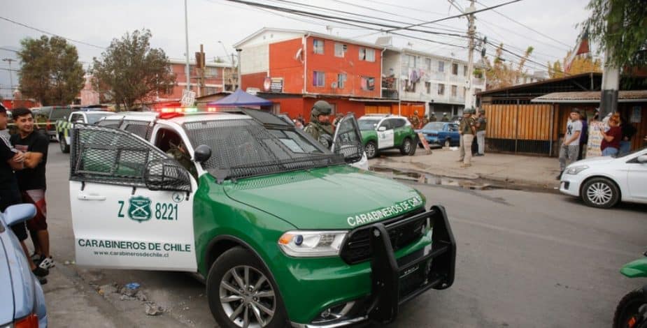 Carabineros procedimiento