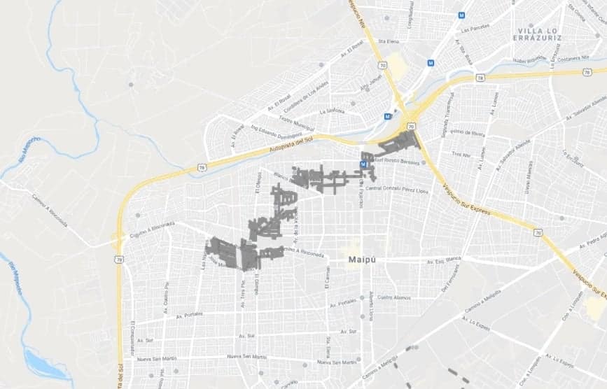 corte energia maipu