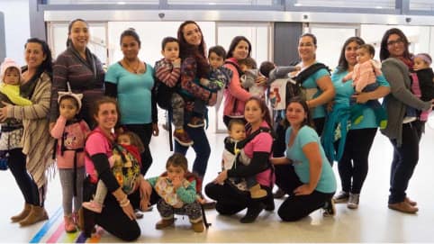 madres maipú en brazos
