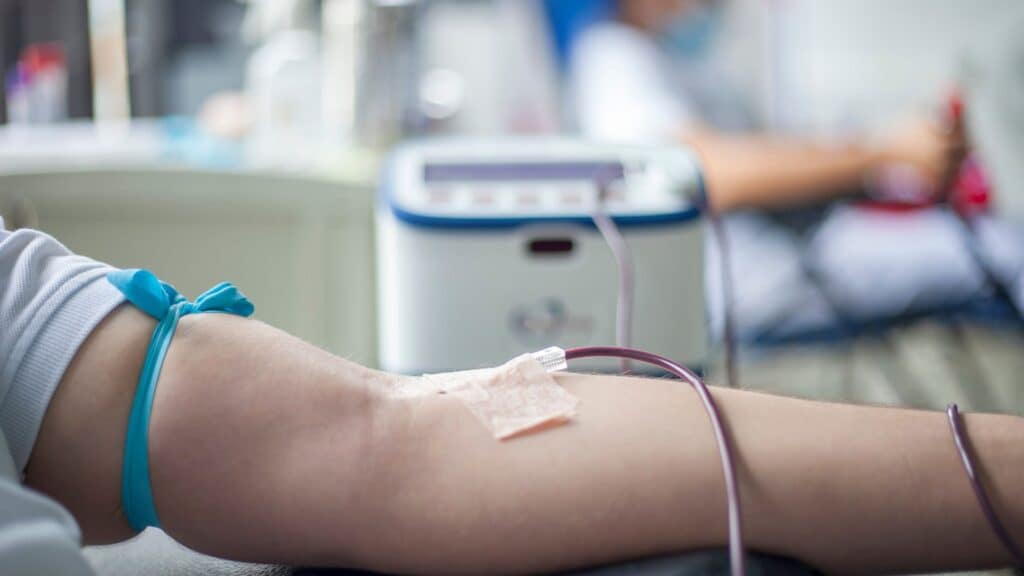 donantes de sangre
