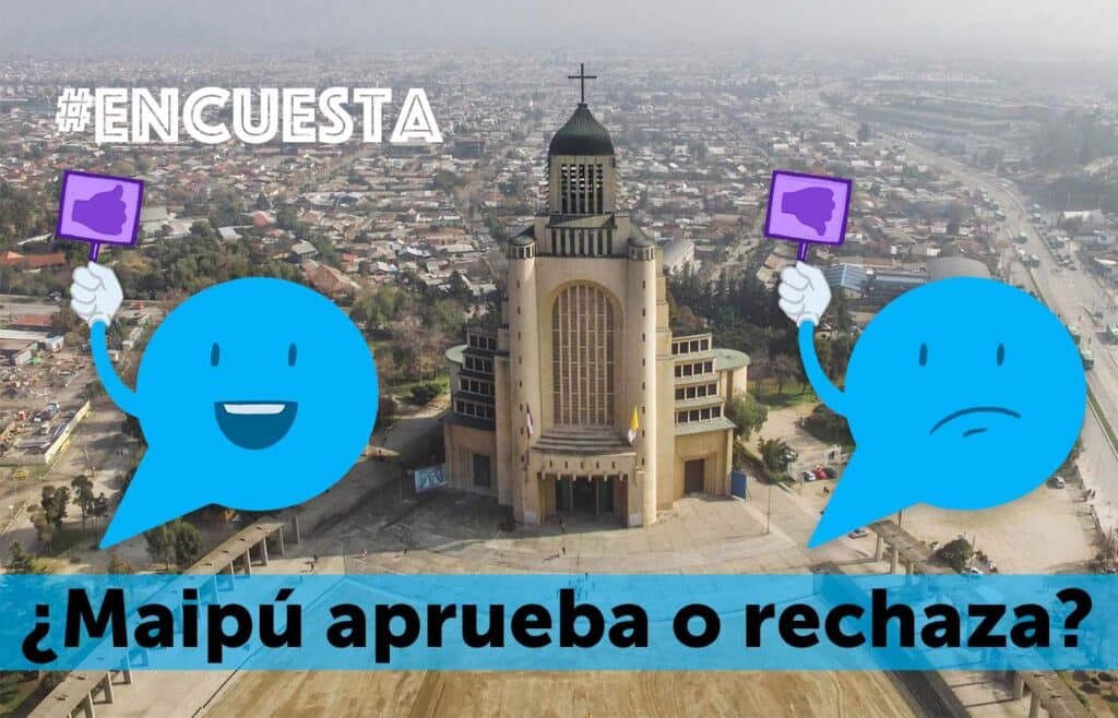 Encuesta LVDM: Maipucinas y maipucinos que van por el rechazo alcanzan casi un 80%
