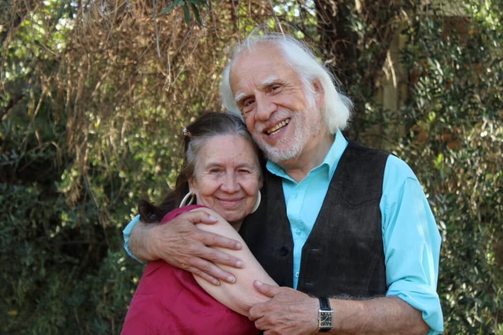 Alberto Kurapel y Susana Cáceres desde su casa en Maipú
