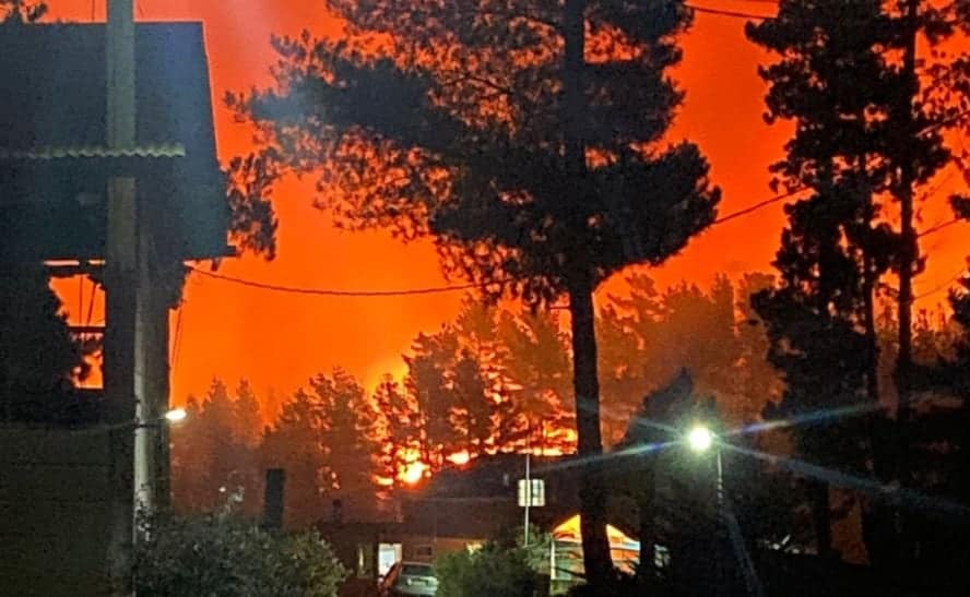 incendio forestal valparaiso