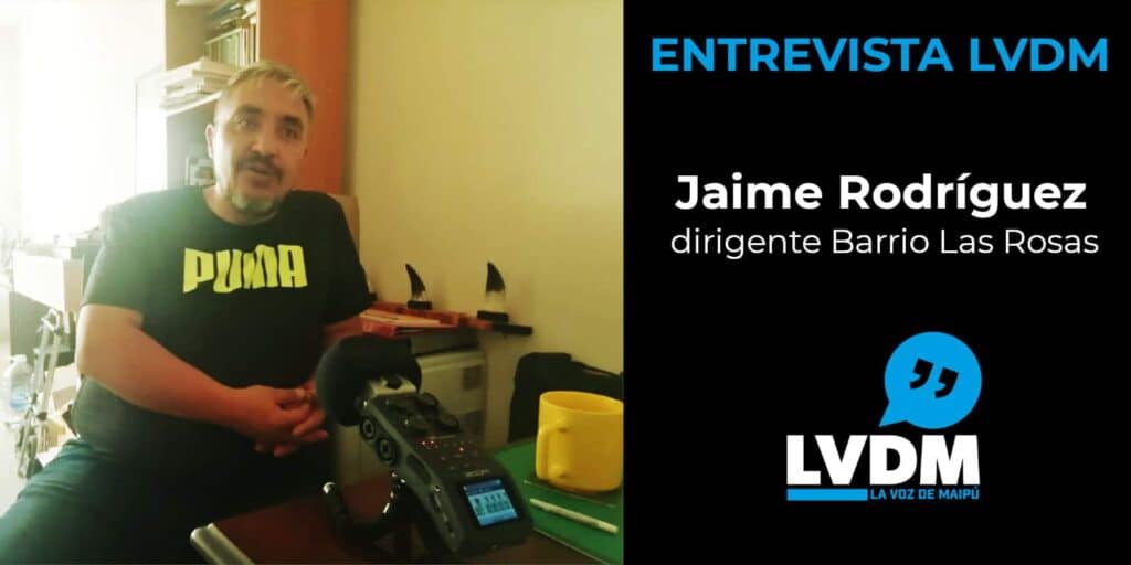 «El Parque Pajonal se está construyendo con un material tóxico que daña la salud de los vecinos»: Jaime Rodríguez, dirigente Barrio Las Rosas de Maipú