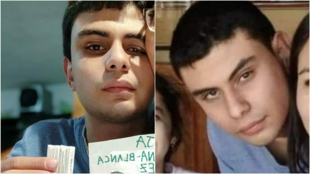 joven extraviado plaza de maipú