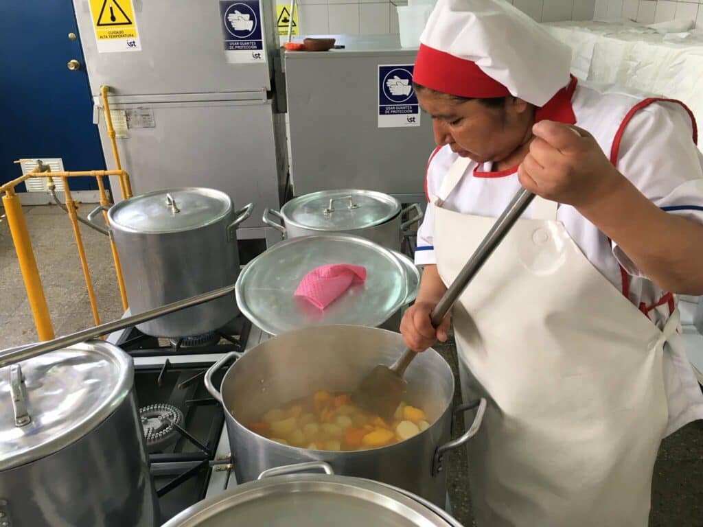 manipuladoras de alimentos