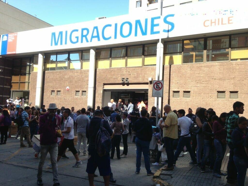 migrantes Chile