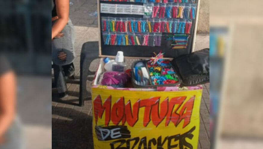 montura de brackets