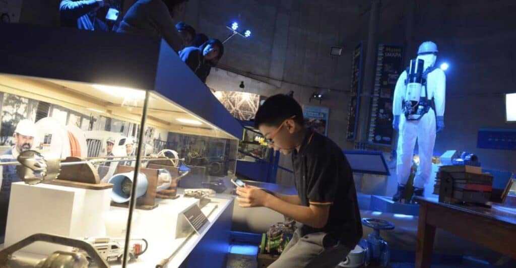 Impresionante Museo del Agua de Smapa es visitado por distintas delegaciones de maipucinos