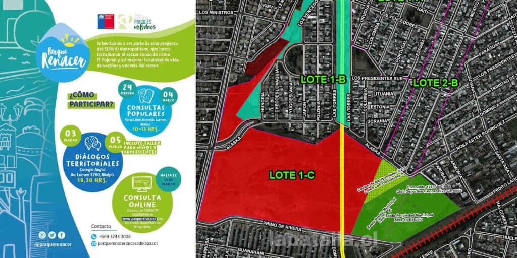 Jornada de diálogos territoriales por Parque Pajonal en Barrio Las Rosas Maipú