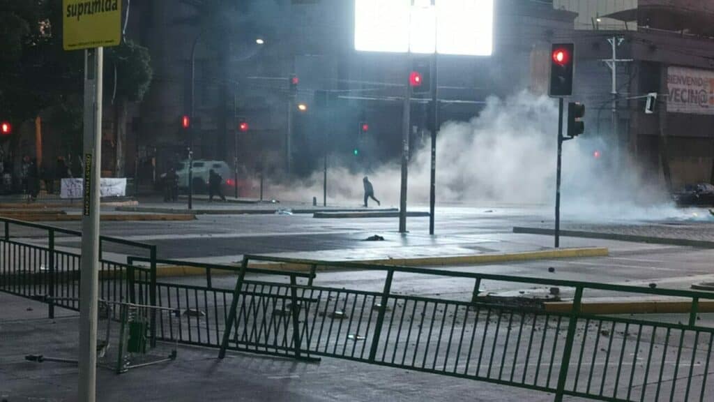 incidentes plaza de maipú