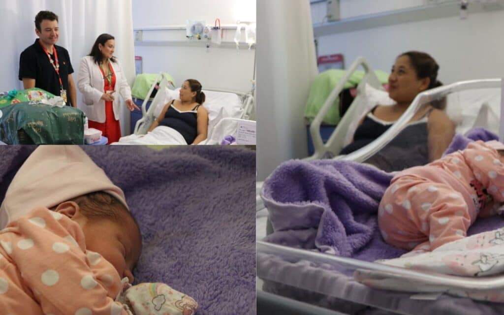Helen, la primera nacida en Maipú