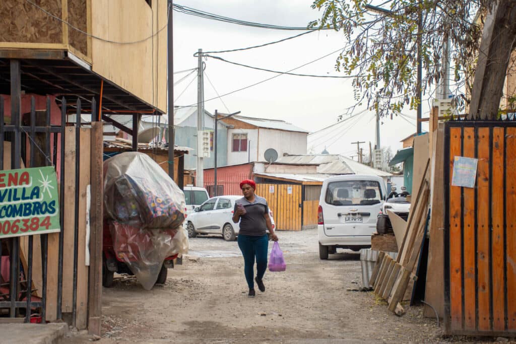 Campamento Luna de Haití en Maipú