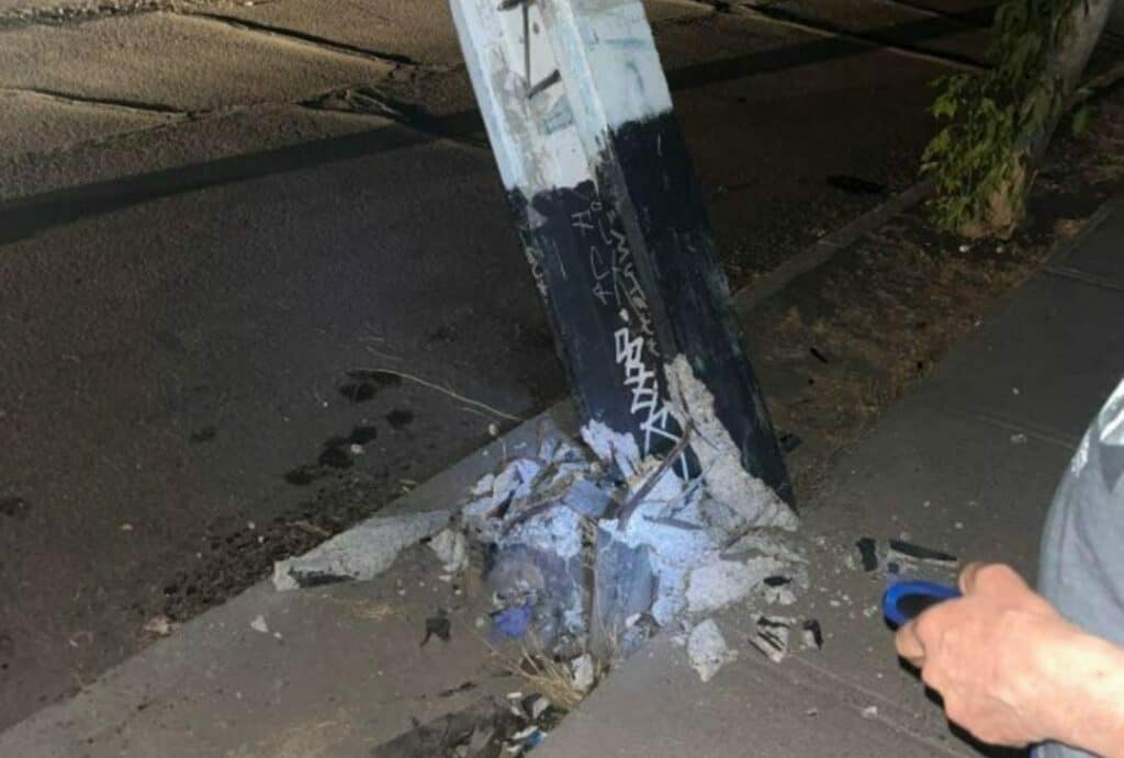 poste chocado maipu