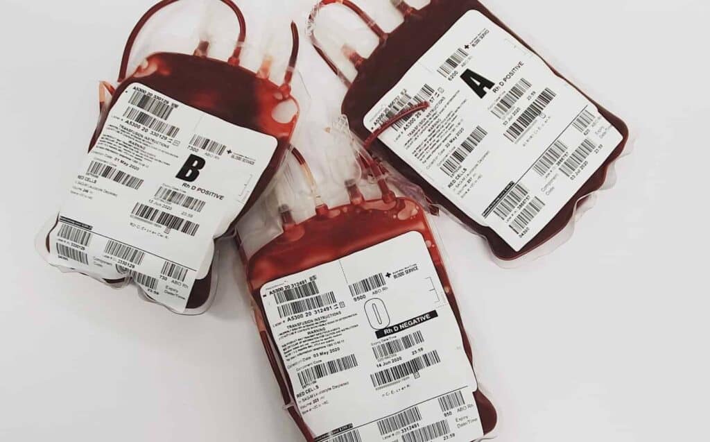 donantes de sangre