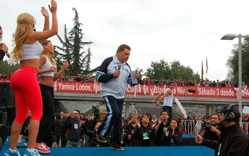 Desde Maipú “Don Francisco” animó La Teletón