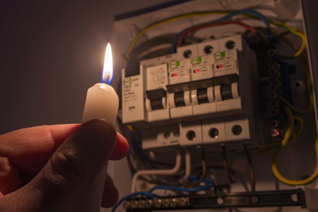 corte de suministro electrico
