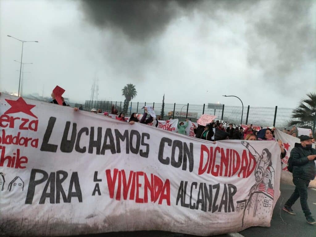 fuerza-pobladora corte de tránsito