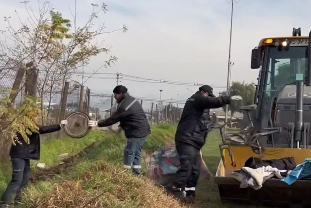 despeje operativo en tres poniente maipu