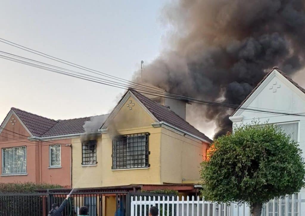incendio en maipu