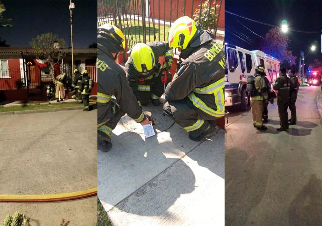 Alerta en Maipú: Evacuaron calles en Población INSA por emanación de cianuro de hidrógeno